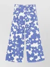 Marni Wide-leg Floral Cotton Trousers