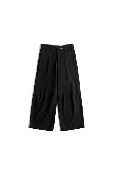Marni Wide-leg Mending Trousers Black