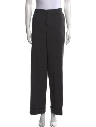 Pre-owned Marni Wide Leg Pants In Black