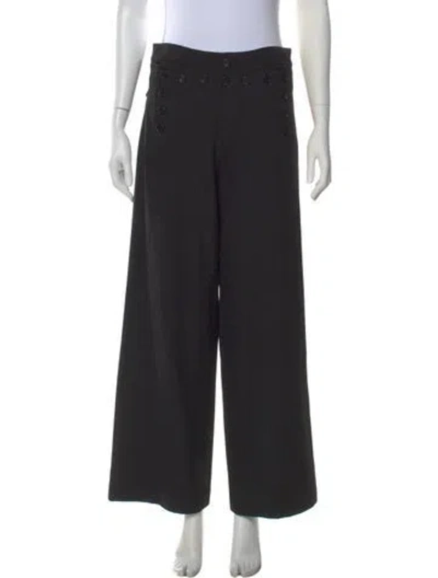 Pre-owned Marni Wide Leg Pants In Blue