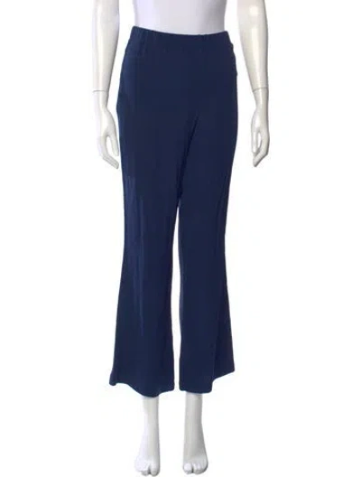 Pre-owned Marni Wide Leg Pants In Blue