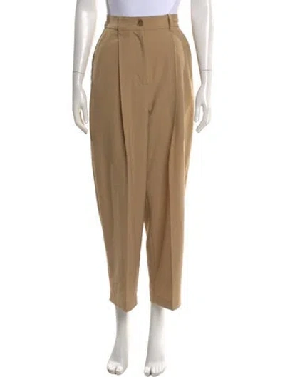 Pre-owned Marni Wide Leg Pants In Brown