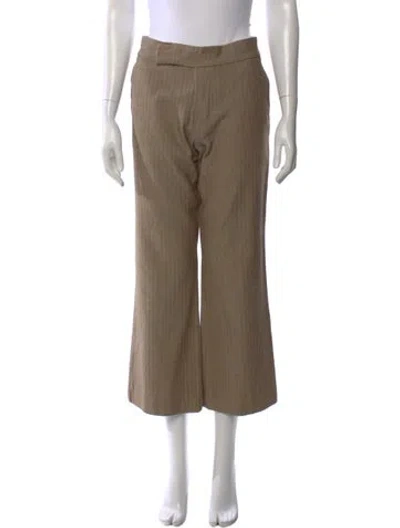 Pre-owned Marni Wide Leg Pants In Neutral
