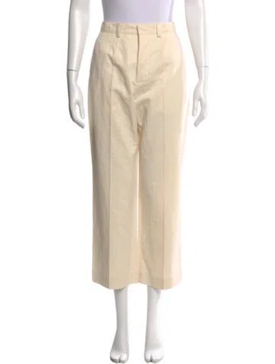 Pre-owned Marni Wide Leg Pants W/ Tags In Neutral