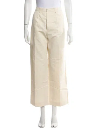 Pre-owned Marni Wide Leg Pants W/ Tags In Neutral