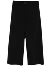 Marni Wide-leg Trousers In Black