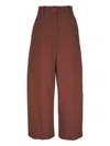 Marni Wide-leg Trousers In Brown