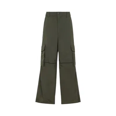 Pre-owned Marni Wide Leg Trousers 'grass' | Green | Men's Size 46