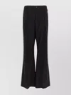 Marni Wide Leg Trousers With Back Pocket In Black