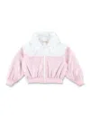 Marni Wind Jacket Bicolor In Rose/white