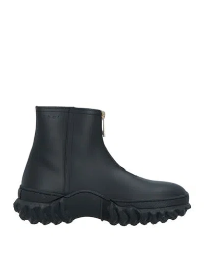 Marni Woman Ankle Boots Black Size 9 Soft Leather