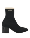 Marni Black Ankle Boot In Black