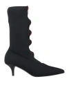 Marni Woman Ankle Boots Black Size 7 Textile Fibers In Black