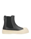 Marni Chelsea Boot Pablo In Black Leather In Black