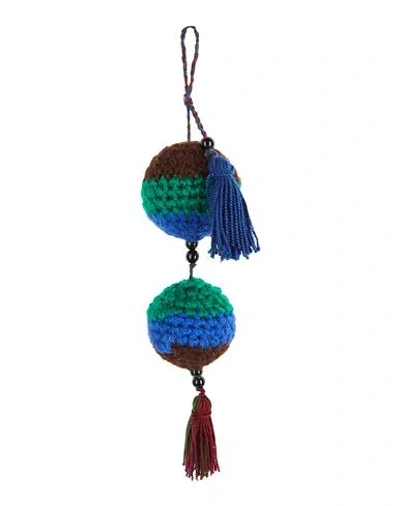 Marni Woman Bag Accessories & Charms Blue Size - Textile Fibers