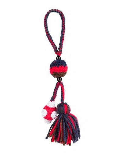Marni Woman Bag Accessories & Charms Midnight Blue Size - Textile Fibers