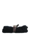 Marni Woman Ballet Flats Black Size 5 Shearling, Leather