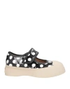 Marni Woman Ballet Flats Black Size 8 Leather In Black