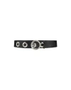 Marni Woman Belt Black Size 30 Bovine Leather, Zinc, Brass, Copper, Aluminum In Black