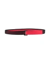 Marni Woman Belt Red Size 36 Textile Fibers