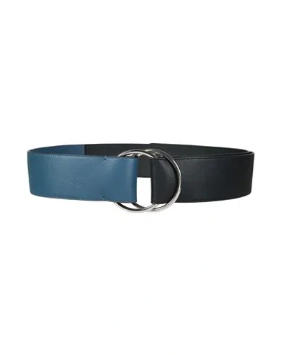 Marni Simple Belt In Blue