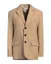 Marni Woman Blazer Beige Size 8 Virgin Wool