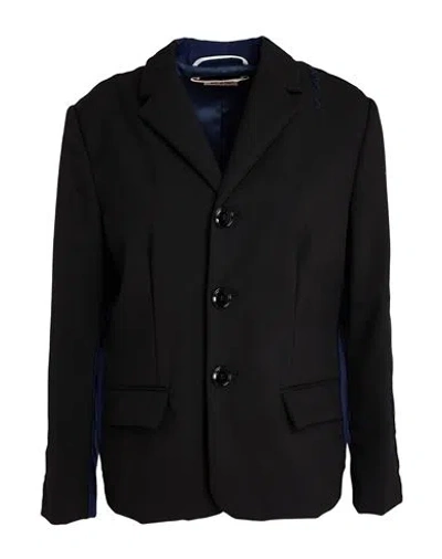Marni Woman Blazer Black Size 10 Virgin Wool