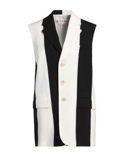 Marni Woman Blazer Black Size 4 Virgin Wool