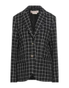 MARNI MARNI WOMAN BLAZER BLACK SIZE 4 VISCOSE, CUPRO