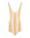 Marni Woman Bodysuit Apricot Size 4 Viscose In Orange