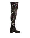 Marni Woman Knee Boots Black Size 11 Textile Fibers In Black