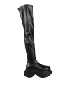 Marni Woman Boot Black Size 8 Textile Fibers