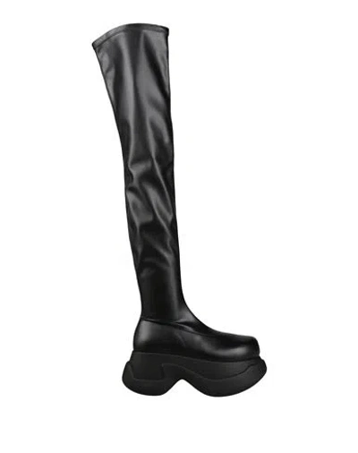Marni Woman Boot Black Size 8 Textile Fibers