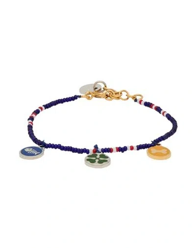 Marni Woman Bracelet Blue Size - Plastic