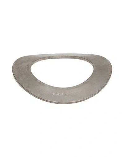 Marni Woman Bracelet Silver Size - Metal In Metallic