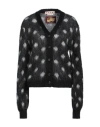 MARNI MARNI WOMAN CARDIGAN BLACK SIZE 4 ACETATE, POLYAMIDE, MOHAIR WOOL