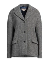 Marni Woman Coat Grey Size 6 Wool