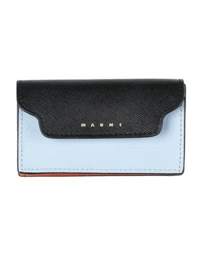 Marni Woman Coin Purse Black Size - Cow Leather