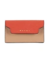 Marni Woman Coin Purse Rust Size - Cow Leather