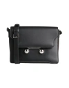 Marni Woman Cross-body Bag Black Size - Cow Leather In Black