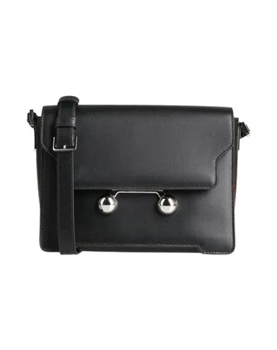 Marni Woman Cross-body Bag Black Size - Cow Leather