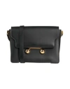 Marni Woman Cross-body Bag Black Size - Cow Leather, Steel