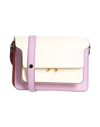 Marni Woman Cross-body Bag Cream Size - Leather In White