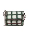Marni Woman Cross-body Bag Dark Green Size - Bovine Leather, Brass, Steel In Dark Green