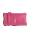 Marni Woman Cross-body Bag Fuchsia Size - Cow Leather, Brass In Pink
