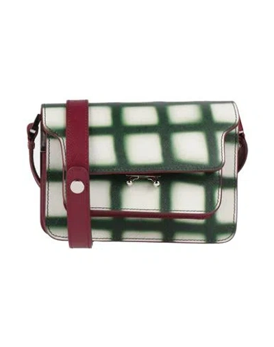 Marni Woman Cross-body Bag Green Size - Cow Leather