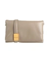 Marni Woman Cross-body Bag Grey Size - Cow Leather, Brass