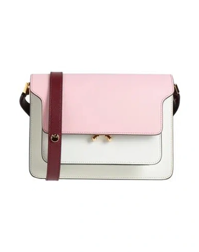 Marni Woman Cross-body Bag Ivory Size - Calfskin In White
