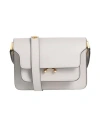 Marni Woman Cross-body Bag Light Grey Size - Calfskin