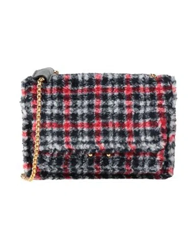 Marni Woman Cross-body Bag Midnight Blue Size - Textile Fibers In Multi